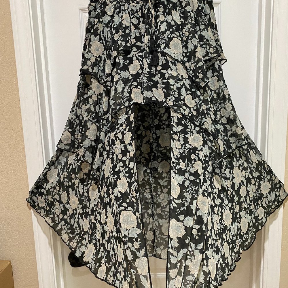 NWT Ralph Lauren Denim & Supply 3-Tier High-Low Skirt size L - Picture 3 of 16